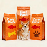 Large Flat Bottom Moisure Proof Eight Side Seal Durable Plastic Cat Litter Packaging Bag for Pet Food