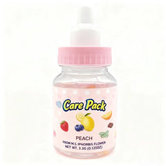 Wholesale Baby Bottle Shape PET Jar 70ML 100ML Colorful Lids 3.5g 7g 14g Plastic Jars for Candy Cookie Packaging