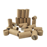 Custom Printed Bio-Degradable Kraft Cardboard Packaging for Cosmetic Lipstick and Lip Balm Push-up Paper Tube