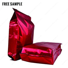 Wholesale Tea Coffee Bean Packaging Bags Bolsa Trilaminada De Cafe Zip Top Heat Sealed 8oz 12oz 16oz 1KG Mylar Foil Pouches