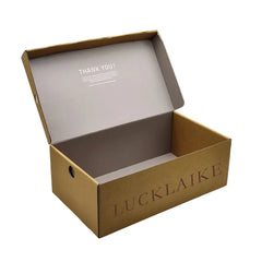 Custom Designer Packing Luxury Plain Display Kraft Paper Foldable Cardboard Sports Boxing Shoe Boxes Packaging With logo