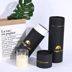 Custom Kraft Product Cosmetic Black Push up Cardboard Tube Bottles Round Luxury Twist up Perfume Paper Tube Packaging