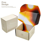 Custom Emballage Beige Corrugated Packaging Package Paper Carton Shipping Box Packaging Mailer Postal Boxes for Packiging