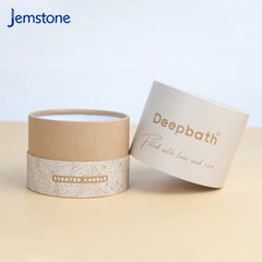 Eco Material Product Round Packaging Cosmetic Containers Cylinder Packaging Can Food Boxes Paper Tube for Tea Coffee Tee Wine