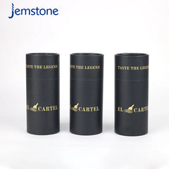 Custom Printed Food Grade Tea Coffee Candle Paper Tube Round Kraft Craft Cylinder Tube Cardboard Tube Cylinder Box Packaging