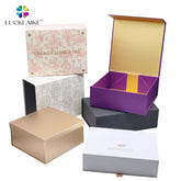 Custom Printed Scatola Regalo Cardboard Rigid Hardbox Magnetbox Magnet Box Packaging Luxury Folding Gift Boxes With Magnetic Lid