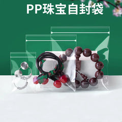 Custom Wholesale Printed Cheap LDPE/HDPE Jewelry Packaging pp Plastic Transparent Zipper Zip Lock Bag