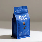 High Barrier Pouches Food Grade Coffee Beans Matte Outside Foil Coffee Packaging Bag With Valve