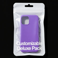 Mobile Cell Phone Case Self-sealing Waterproof PE Clear Iphone 17 Three Side Seal Pouches With Own Logo