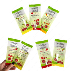 Back Side Seal Clear Window Embalagens Para Picol Plastic Freeze Cream Popsicle Bags With Seals