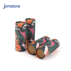 Factory Custom Container Box Cylinder Packaging Powder Sealing Paper Tube Luxury Round Food Kraft Cardboard Tube