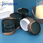 Custom Food Bottles Waterproof Container White Round Paper Tube Box Product Sealing Paper Tube Packaging