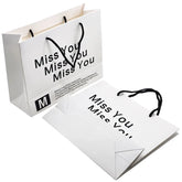 Custom Printed Logo Private Label Matte Lamination Reflex Cardboard Perfume Gift Wrapping Cosmetic Paper Bag for Promotion