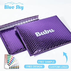 Custom Printed Bubble Mailers Wholesale, Multi-Color Options, Logo Your Brand, Safe Shipping Envelopes