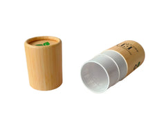 Customized Empty Kraft Lip Balm Deodorant Stick Cylinder Packaging Twist up Paper Tubes for Cosmetics
