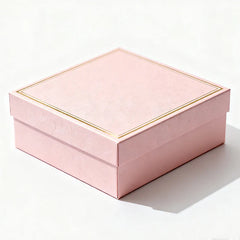 Bulk Gift Recyclable Luxury Printed Cosmetic Cardboard 2 Pieces Square Personalized Gifts Boxes
