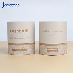 Eco Material Product Round Packaging Cosmetic Containers Cylinder Packaging Can Food Boxes Paper Tube for Tea Coffee Tee Wine