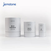 Biodegradable Scented Candle Jar Cylinder Kraft Cardboard Push up Oil & Aroma Diffuser Cosmetic Round Paper Tube Packaging