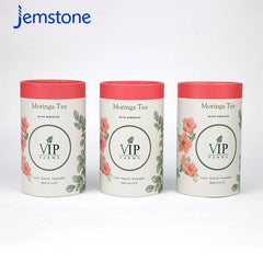 Custom Logo Print Paper Tube Kraft Cardboard Cylinder Packaging Food Grade Empty Powder Spice Paper Tube