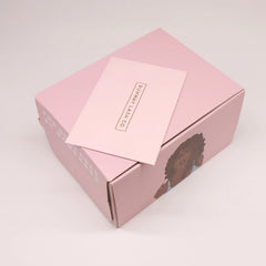 Custom Print Zipper Peel Off Self Seal Corrugated Shipping Packaging Craft Tear Strip Paper Box Customized With Your Own Logo