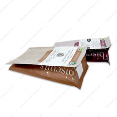 Dry Food Packing Pouch Snack Nuts Dry Fruit Flexible Laminated Foil Plastic Food Flat Bottom Empty Packaging Bag