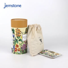 Custom Eco-Friendly Luxury Kraft Cylinder Packaging for Food Clothes Recyclable Cardboard Toy Bee Puzzle Paper Tube