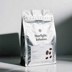Coffee Beans Food Compostable Laminated Square Reusable Packaging Foil Coffee Bean Ground Package Zipper Bags