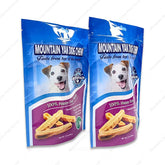 Plastic Zipper Pet Dog Food Packaging Bag with Resealable Zipper Stand up Pouch Flat Bottom Pouch Custom