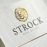 Custom White Textured Cotton Material Luxury Gold Foil Embossed Business Card Linen Textured Card Stock 300gsm for Card Making