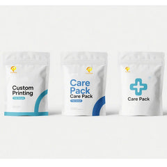 Reusable Foil Medical Vitamin Self Seal Moisture Barrier Edible Anti-static Zipper Bag Mylar Pouches