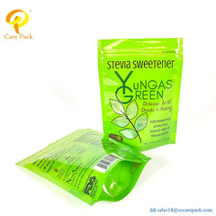 Food packaging Mylar Bag Custom Printed Eco Friendly Aluminum Foil Plastic Stand Up pouch custom protein powder bag