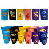 1oz 3.5g Heat Seal Mylar Bag with Zipper Resealable Smell Proof Food and Candy Edible Packaging for Pet and Canned Foods