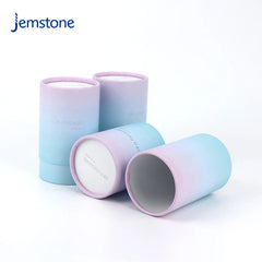Custom Eco-Friendly Skincare Kraft Cardboard Tube Essential Oil Perfume Bottle Paper Tube Cosmetic Cylinder Packaging