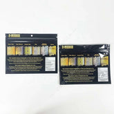 Custom Printing Three Side Sealed Clear Lure Fishing Plastic Bags Peaca Fishing Bait Tackle Packaging with Zipper