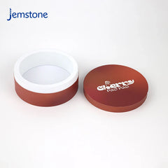 Custom Powder Straight-sided Paper Tube Luxury Food Kraft Tea Coffee Candle Cardboard Tube Cosmetics Perfume Cylinder Packaging