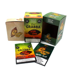 Custom Printing Size Flat Pouch 3 Sides sealed Woods Bag for Tobacco Product Smoke Accessories Paper Boxes