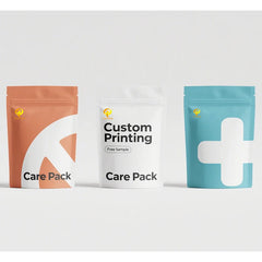 Reusable Foil Medical Vitamin Self Seal Moisture Barrier Edible Anti-static Zipper Bag Mylar Pouches