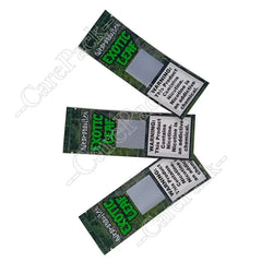 Empty High Quality Smell Proof Transparent Windows Cigar Tobacco Storage Resealable Packaging Bag With Ziplock