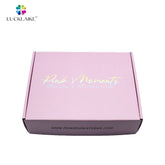 Customize Holographic Branded Cosmetics Cajas Personalizadas Corrugated Mailing Packaging Boxes with Custom logo