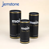 Eco-Friendly Premium Packaging Custom UV Gold Foil Embossing Vanishing Print Cylinder Kraft Cosmetic Food Tube Packing