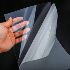 A4 8.5"x11" Translucent Tracing Sulfuric Aci Paper Sticker With Clear Backing Sulfate Sticker Adhesive Paper Film Paper Sulfur