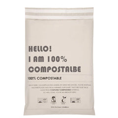 Custom Logo Biodegradable Compostable Postage Satchels Recycled Envelopes Shipping Courier Poly Mailer Mailing Bags for Clothing