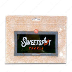 Custom Logo Printed Plastic Soft Fish Lure Packaging Bag With Zipper Glossy Flat Pouch Tackle Bait Three Side Sealed Bag