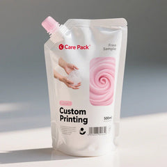 Custom 90g/140g High Barrier Stand up Laundry Self-sealing Mouth Care Disinfection Spout Pouch Liquid Packaging Bag