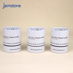 Custom Luxury Kraft Cardboard Tube Food Grade Tea Coffee Candle Cylinder Paper Tube Push up Cosmetic Box Packaging