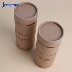 Wholesale Free Design Empty Custom Color Biodegradable Paper Tea Box Kraft Tube for Food Tea Cylinder Round Paper Packaging