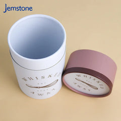 Food Grade Paper Packaging Cylinder Cardboard Powder Container Tea Coffee Bean Oats Kraft Coffee Paper Tube