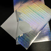 Holographic A4 Destructible Stickers Sheets Vinyl A4 Egg Shell Paper Adhesive Graffiti Hologram Eggshell Stickers Sheet