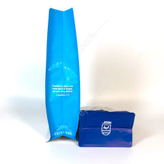 Custom Printed Matt Black Aluminum Foil 100g 250g 500g 1kg 12 oz Plastic Flat Bottom Coffee Bag With Valve