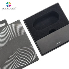 Custom Designed Cardboard Smart Products Wireless Earphone Cable Packaging Boxes Elegant Earbuds Packing Box for Electronics
